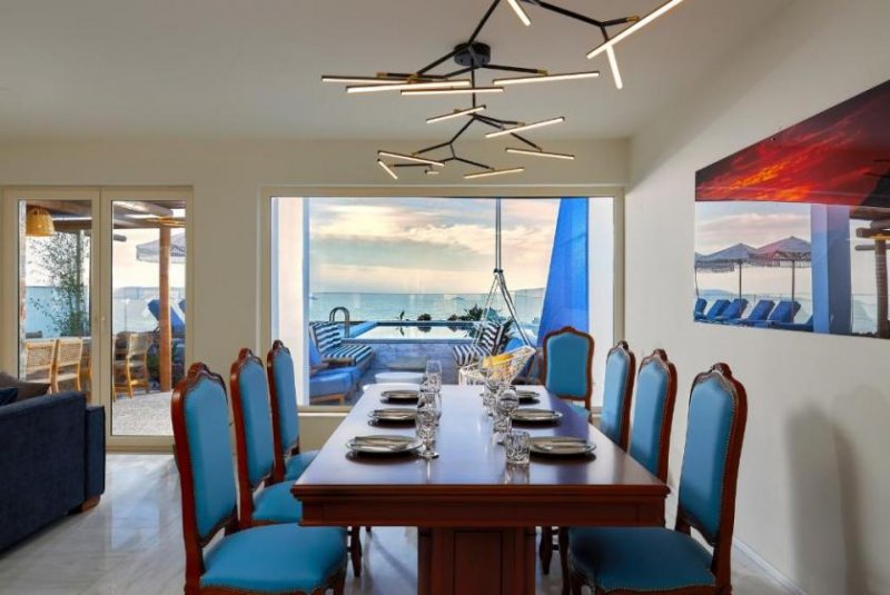 Kokkini Hani Kreta, Kokkini Hani: Exklusives Strandanwesen mit Panoramablick auf Meer und Sonnenuntergang zu verkaufen Haus kaufen